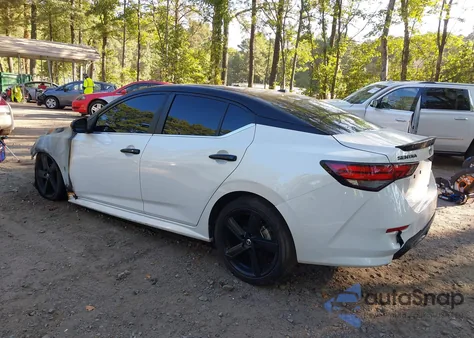 2023 Nissan Sentra Sr Xtronic Cvt z USA, uszkodzony, nr VIN 3N1AB8DV4PY231165